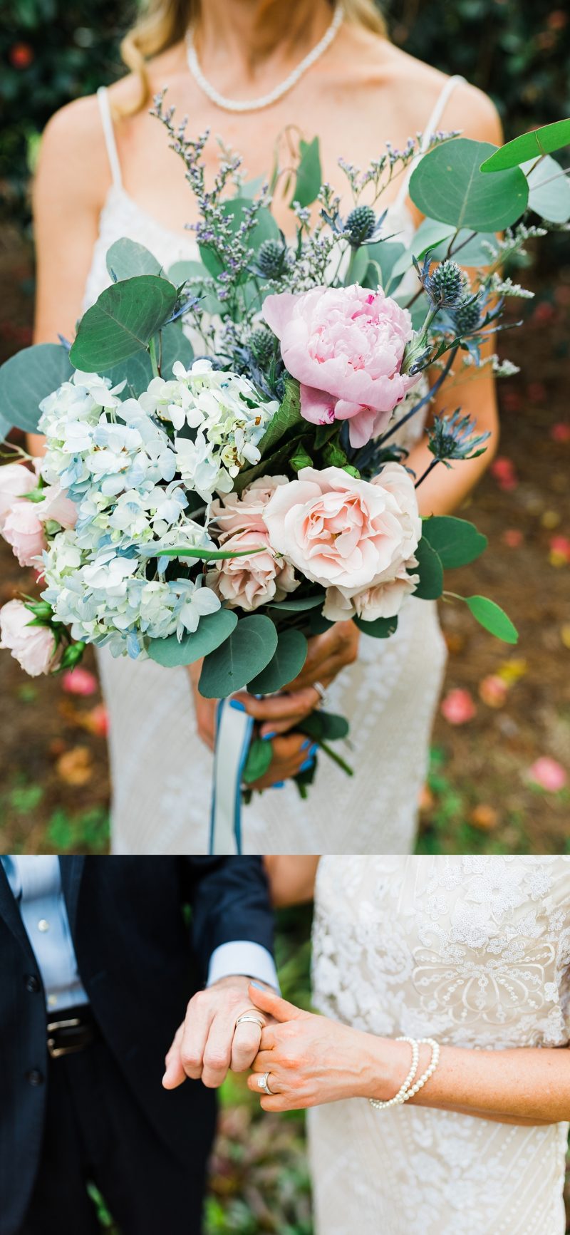 Beautiful flowers provided by local florist, Dahlia’s Flower Truck