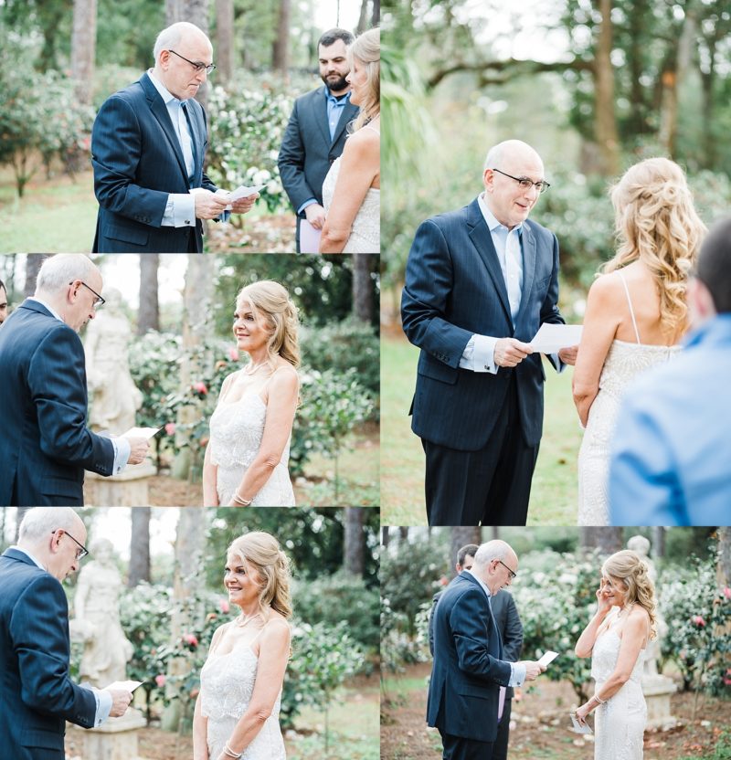 Elopement in mead botanical garden