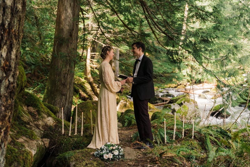 washington forest wedding