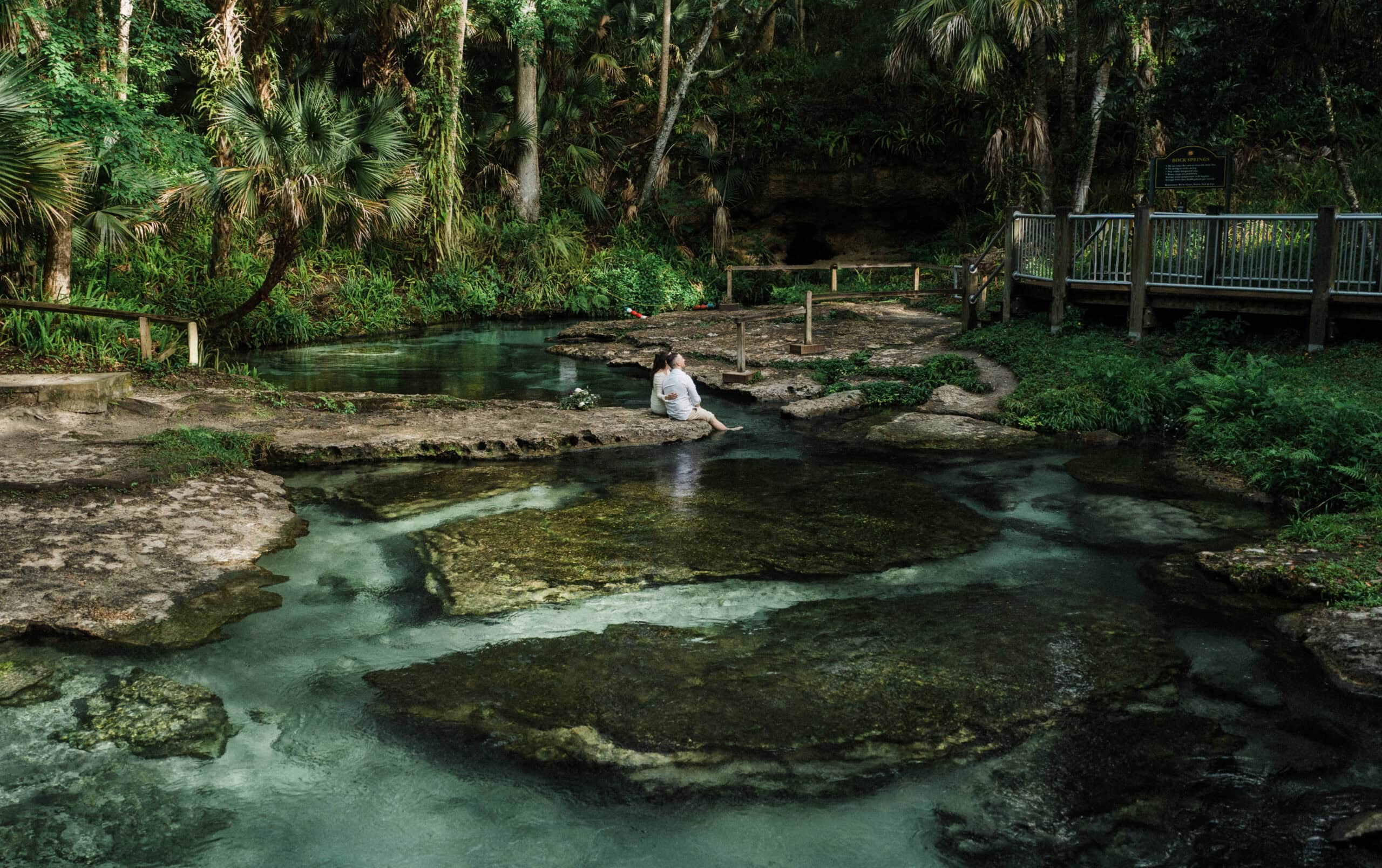 dreamy florida springs elopement