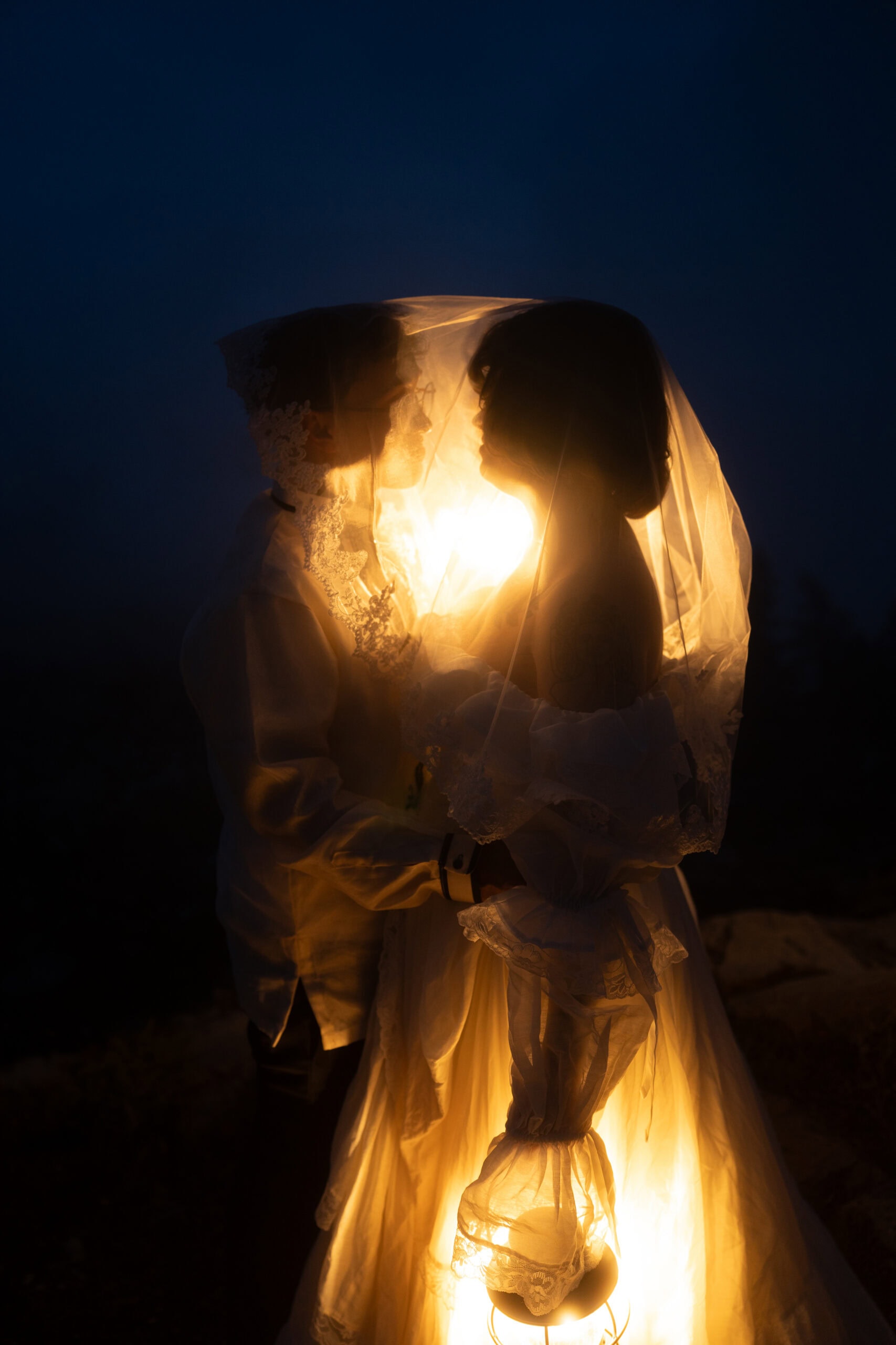 moody lantern elopement moments